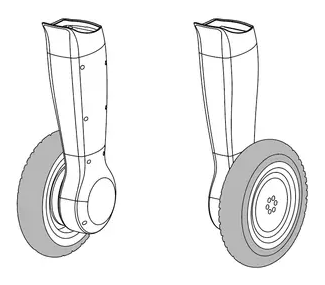 Wheeled Lower Legs